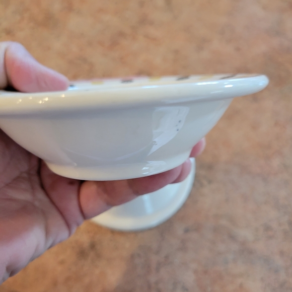 Homer Laughlin Fruit Salsa Dessert Dishes (2) ~ 1960s ~ MCM ~ Retro ~ Floral - Picture 7 of 16